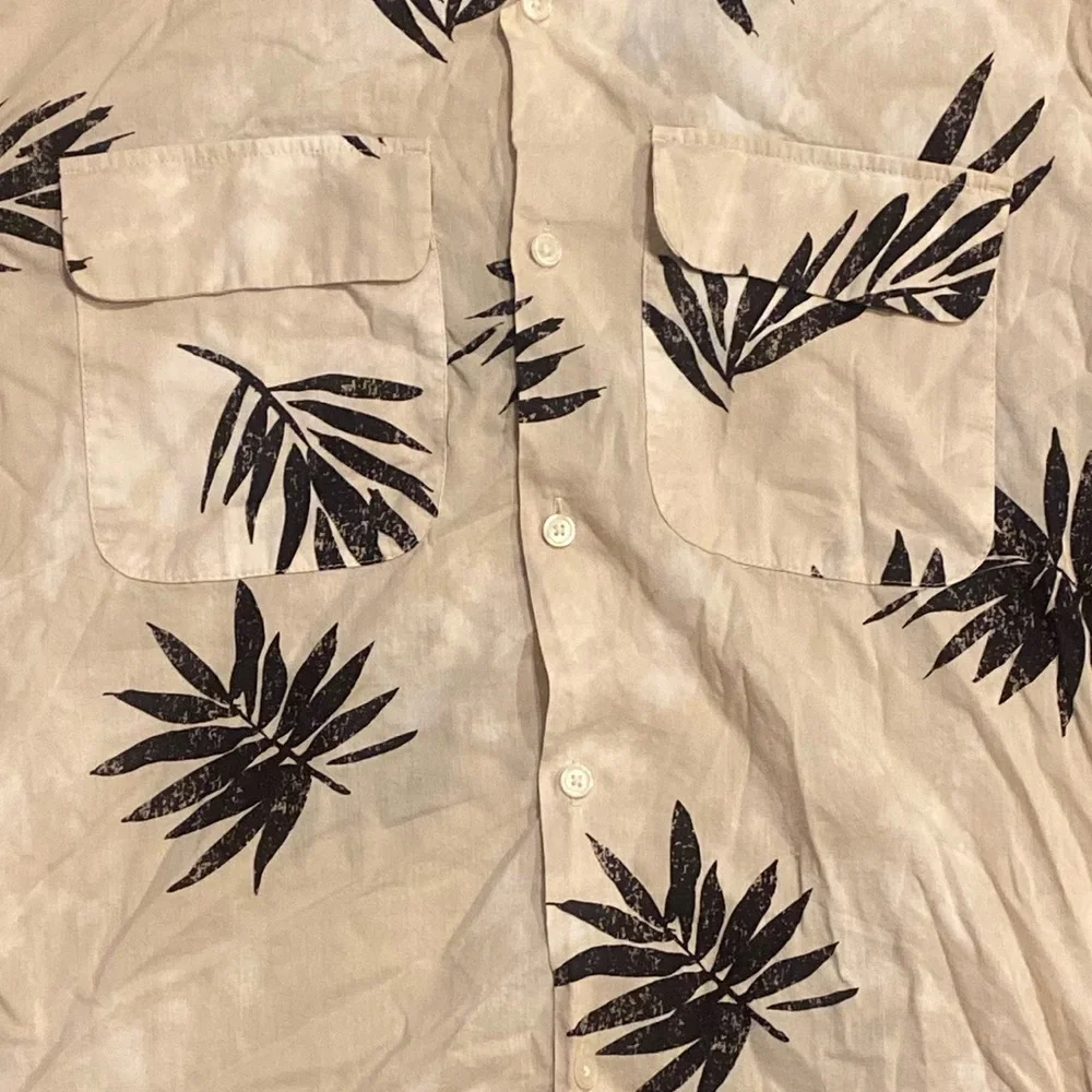 Abercrombie & Fitch Hawaiian Shirt Mens Small Multicolor Relaxed